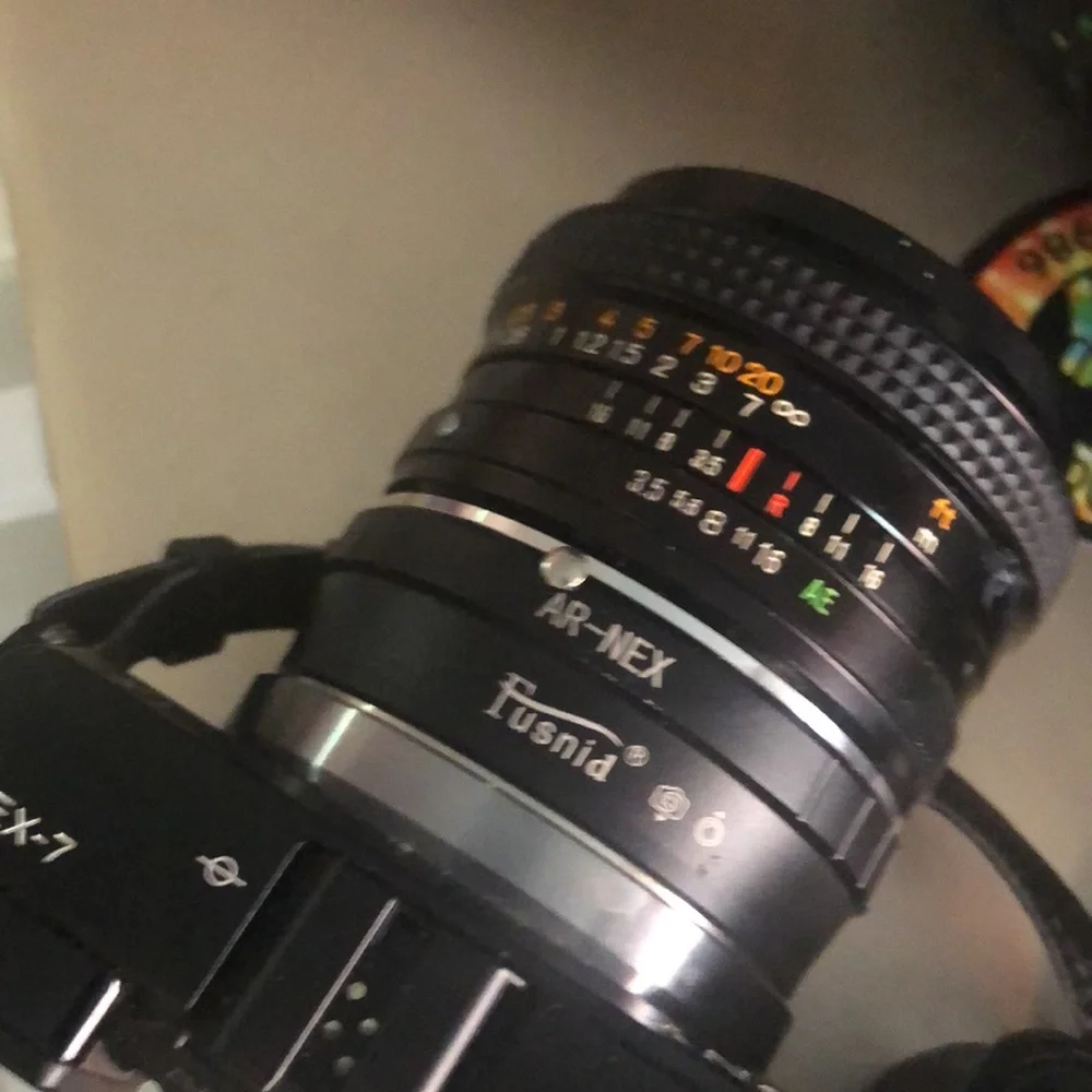 SONY NEX 7 Alpha mirrorless camera excellent quality Konica lens.